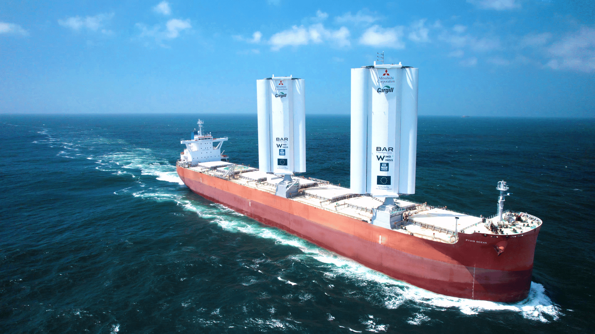 World’s First Wind-Powered Cargo Ship Sets Sail - Tomorrow's World Today®