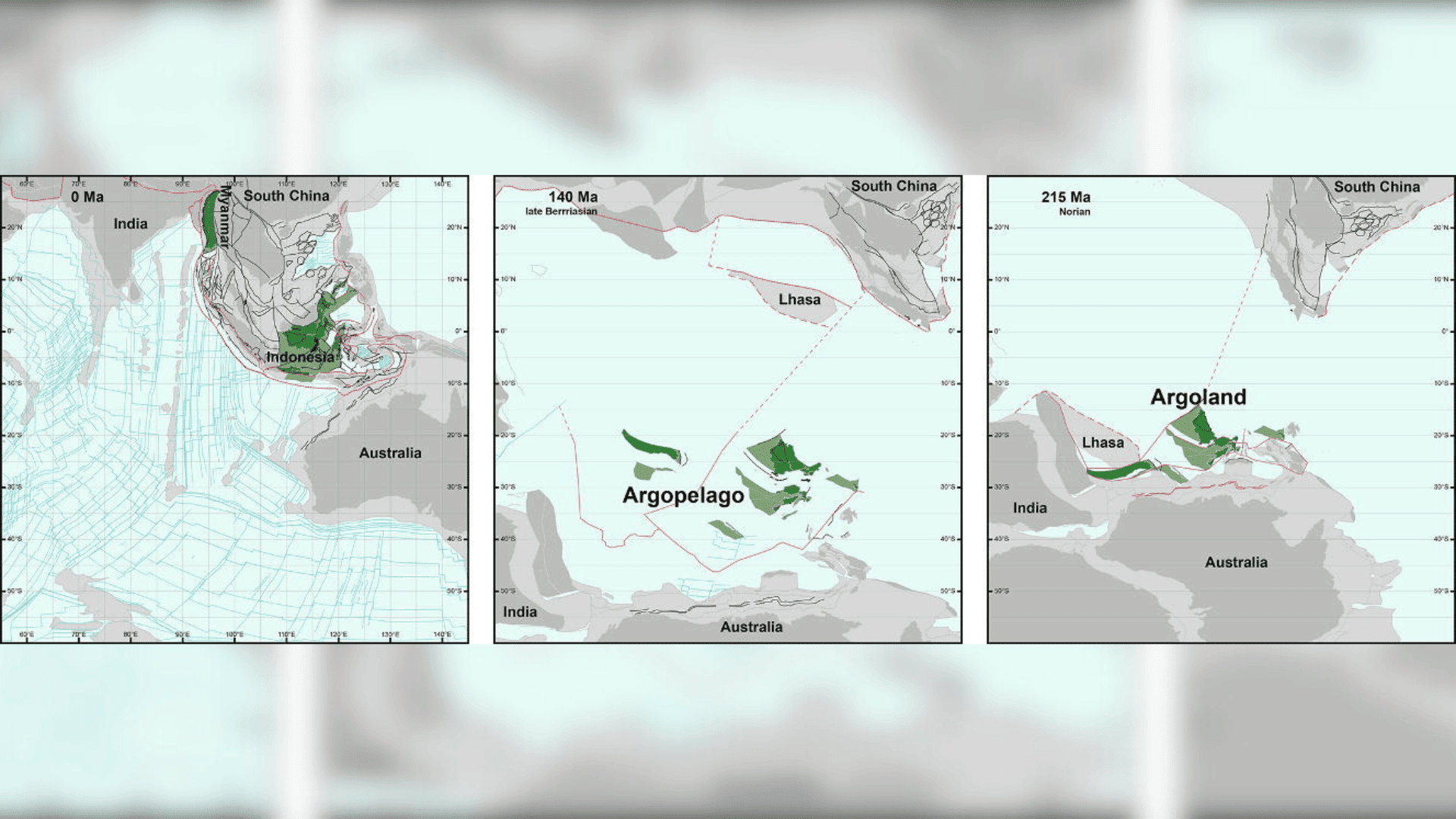 Map of Argoland Lost Continent Discovered