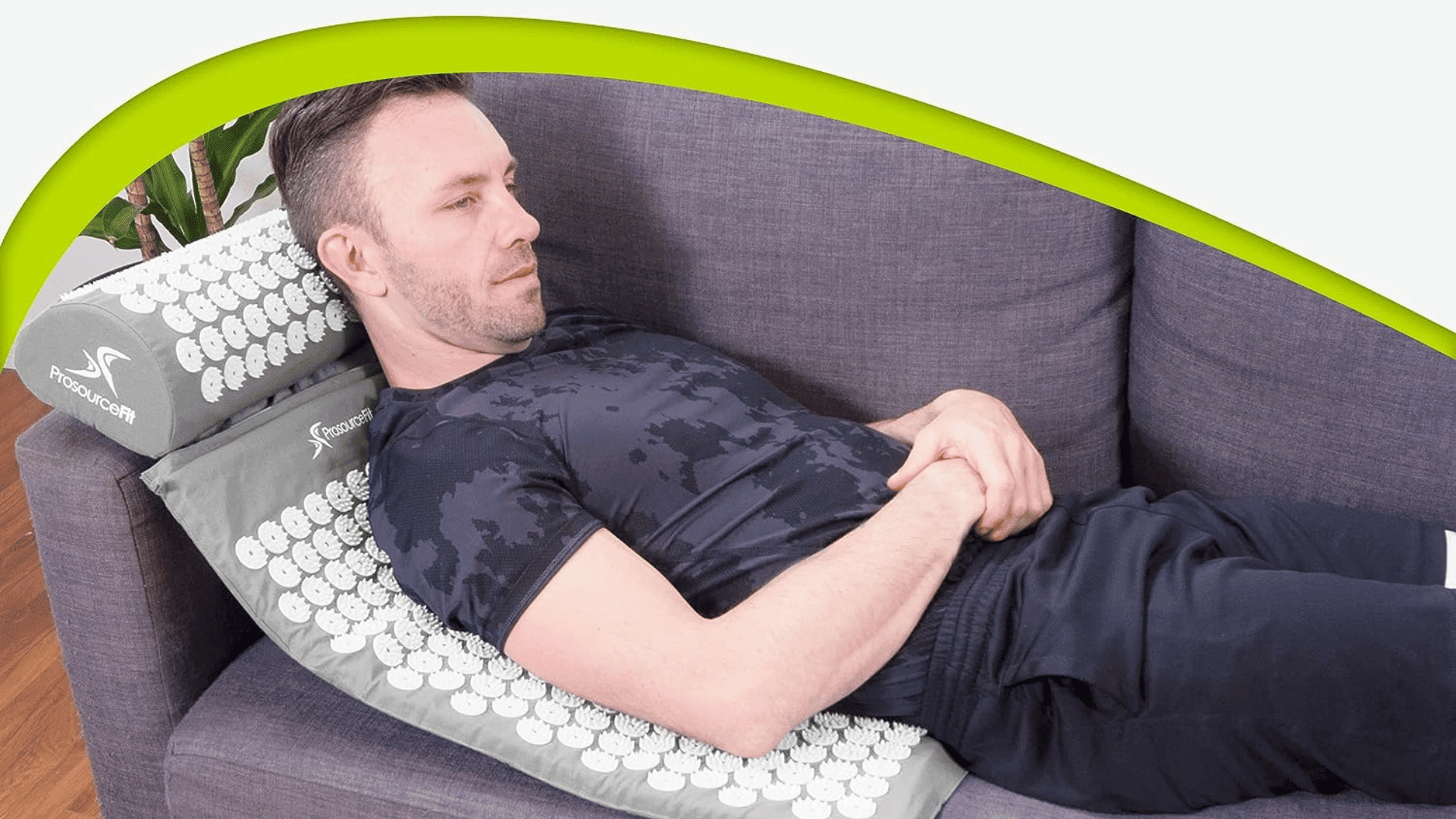 ProsourceFit Acupressure Mat and Pillow Set 