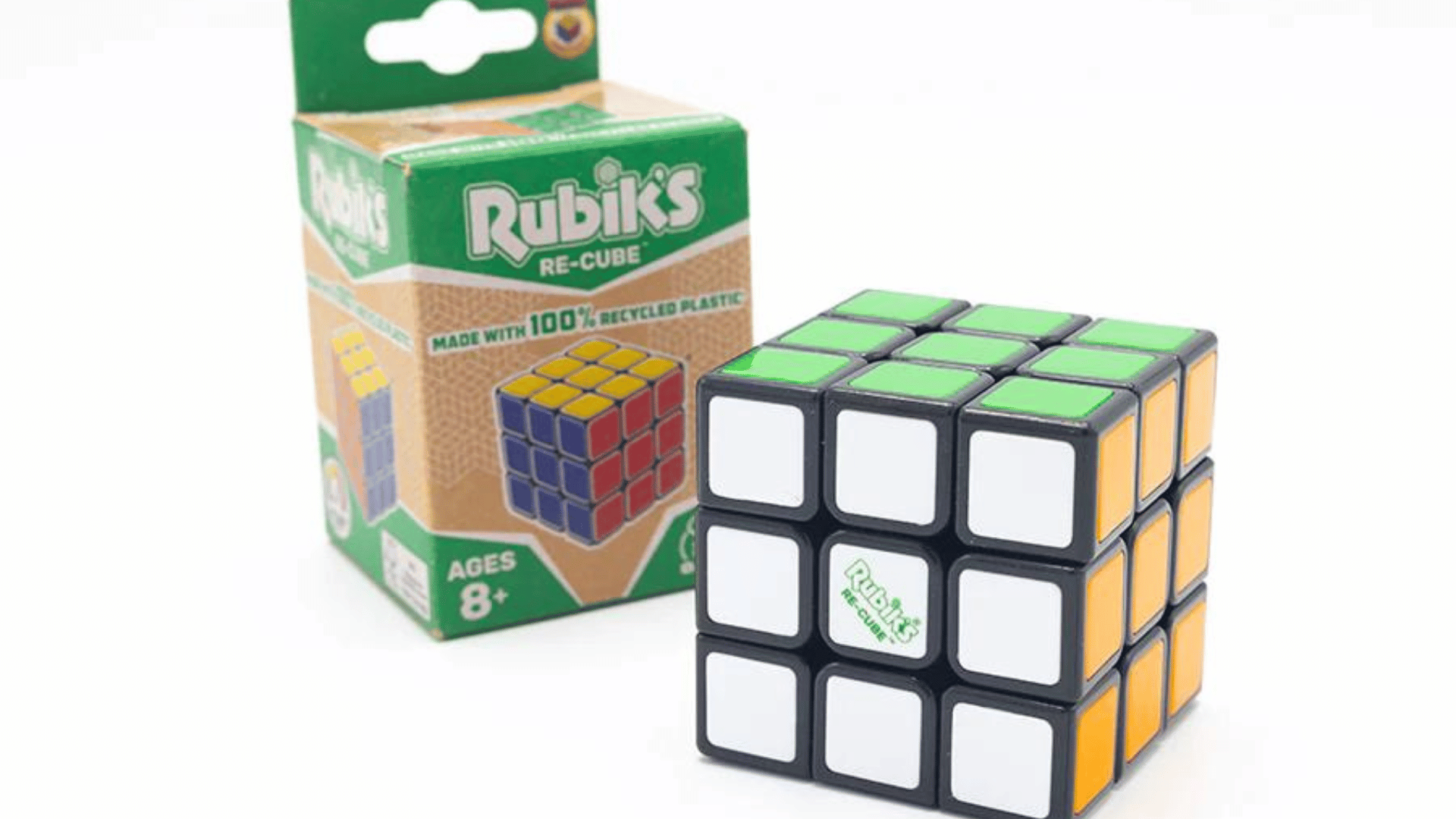 Rubik's Re-Cube Recyclable Sustainable Toys The Cubicle