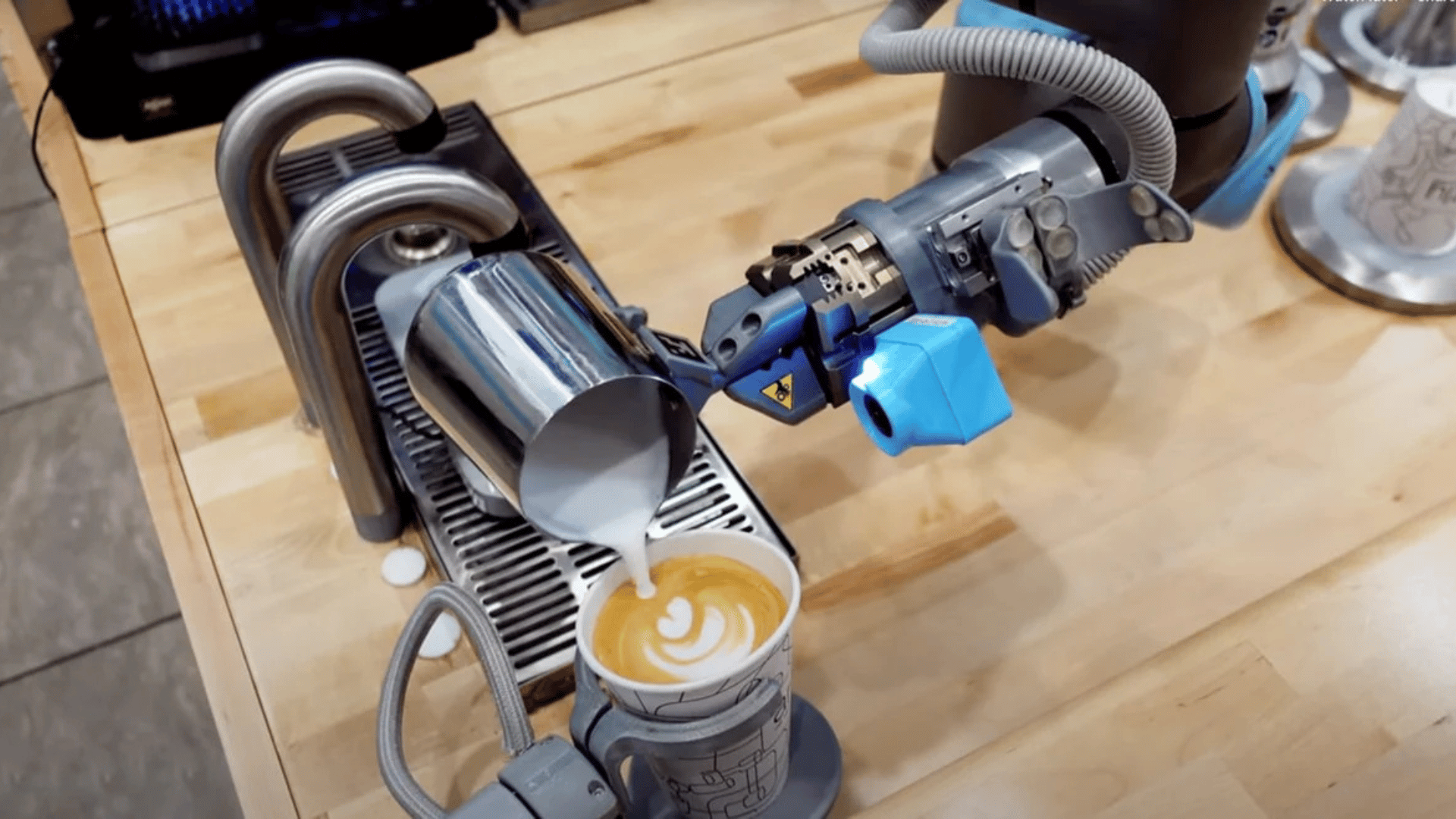 CES 2025: Artly the Barista Bot Uses Motion Capture Technology