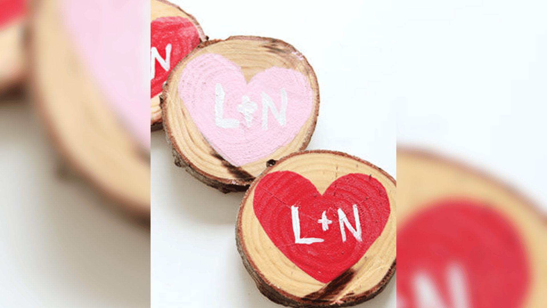 Heart Coasters; Photo: A Bubbly Life