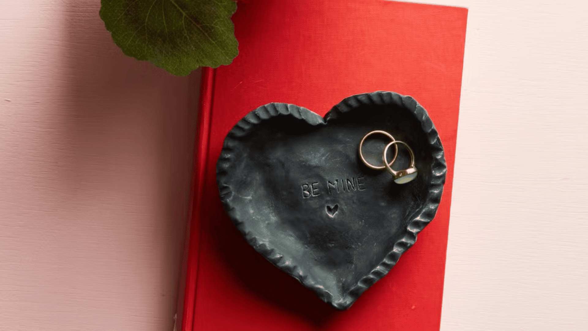 Heart-Shaped Clay Ring Plate; Photo: IAN PALMER for Country Living